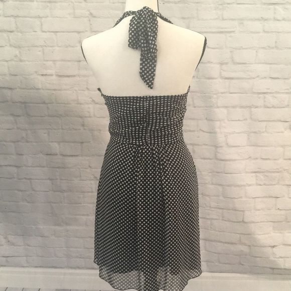 Vintage Polka Dot Halter Knee-Length Dress - Small - Picture 5 of 12